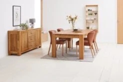 OLLERUP L200 + 4 KULBY Brun/chêne -Royal Oak || Basic Soldes Boutique 186929 1