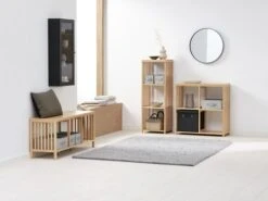 Étagère BALLUM 4 Tablettes Bambou -Royal Oak || Basic Soldes Boutique 188007