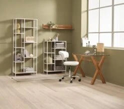 Étagère TRAPPEDAL 7 Tablettes Chêne/b. -Royal Oak || Basic Soldes Boutique 188026 1