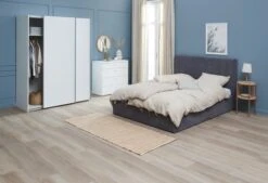 Commode 4 Tiroirs BRODAL Blanc -Royal Oak || Basic Soldes Boutique 188047