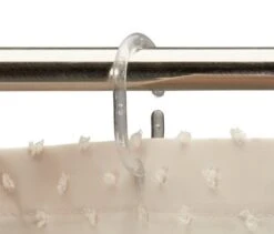 Rideau De Douche GUNNEBO 180x200 Beige KRONBORG -Royal Oak || Basic Soldes Boutique 188162