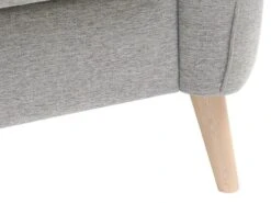 Fauteuil AARHUS Gris Clair -Royal Oak || Basic Soldes Boutique 188283