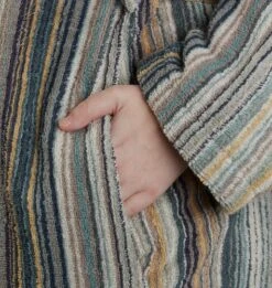 Peignoir SEGERSTA L/XL Bleu KRONBORG -Royal Oak || Basic Soldes Boutique 188739