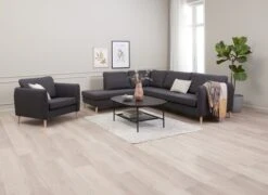 Table Basse HINNERUP 75x120 Noir -Royal Oak || Basic Soldes Boutique 189150