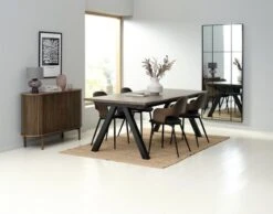 Royal Oak Buffet LYNGVIG 120 Cm Portes Coulissantes Chêne Foncé -Royal Oak || Basic Soldes Boutique 189183