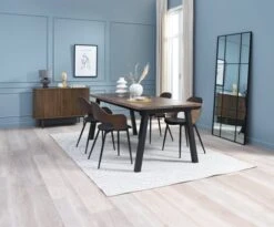 Royal Oak Buffet LYNGVIG 120 Cm Portes Coulissantes Chêne Foncé -Royal Oak || Basic Soldes Boutique 189188