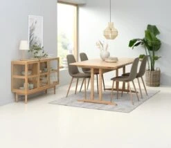 Royal Oak Vitrine LANGELINIE 3 Portes Chêne -Royal Oak || Basic Soldes Boutique 189190