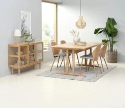 Royal Oak Vitrine LANGELINIE 3 Portes Chêne -Royal Oak || Basic Soldes Boutique 189191