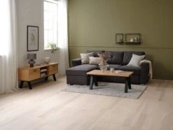 Canapé Convertible Avec Méridienne VEJLBY Tissu Gris Foncé -Royal Oak || Basic Soldes Boutique 189212 2