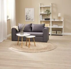 Bibliothèque HERNING 5 Tablettes Blanc -Royal Oak || Basic Soldes Boutique 189214