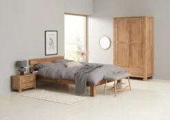 Banc VANDSTED Gris/bambou -Royal Oak || Basic Soldes Boutique 189227