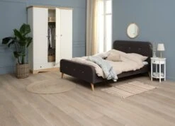 Armoire ROLD 154x216 Blanc/pin -Royal Oak || Basic Soldes Boutique 189230