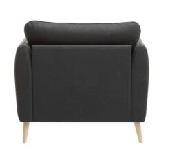 Fauteuil AARHUS Gris Foncé -Royal Oak || Basic Soldes Boutique 189319