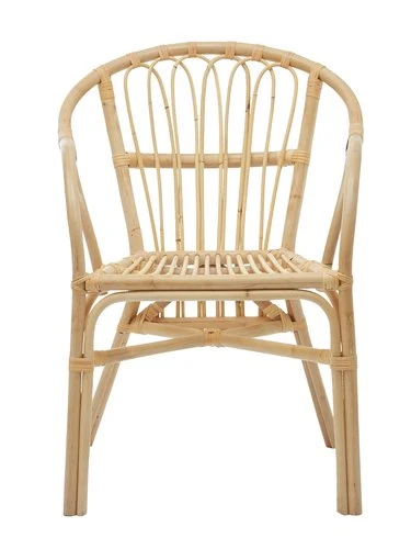 Fauteuil LISELEJE Dossier Bas Naturel 4 Fauteuil LISELEJE Dossier Bas Naturel â Image 4