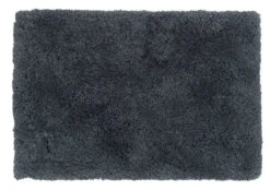 Tapis De Bain SANDVIKEN 60x90cm Gris Microfibre