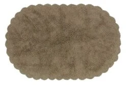 Tapis De Bain SALTVIK 50x80cm Coton Kaki