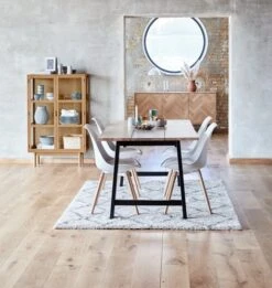 Royal Oak Vitrine LANGELINIE 2 Portes Chêne -Royal Oak || Basic Soldes Boutique 198645