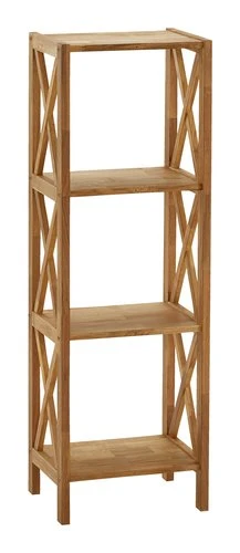 Royal Oak ĂtagĂšre JANNERUP Ă©troit 4 Tablettes ChĂȘne