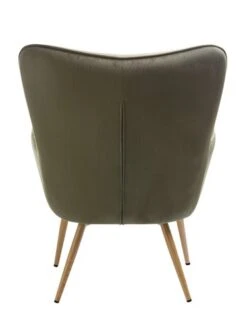 Fauteuil HUNDESTED Velours Côtelé Vert -Royal Oak || Basic Soldes Boutique 201610