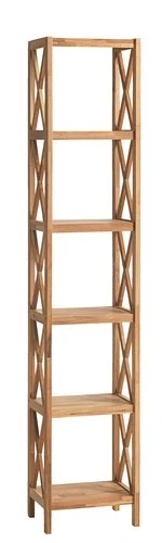 Royal Oak ĂtagĂšre JANNERUP Ă©troit 6 Tablettes ChĂȘne