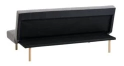 Canapé Convertible HOLSTED Tissu Gris -Royal Oak || Basic Soldes Boutique 212236