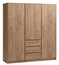 Armoire LIMFJORDEN 180x200 Combi Coloris Chêne Naturel