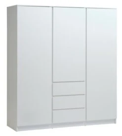 Armoire LIMFJORDEN 180x200 Combi Blanc