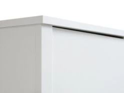 Armoire VEDDE 220x197 A/miroir Blanc -Royal Oak || Basic Soldes Boutique 213415