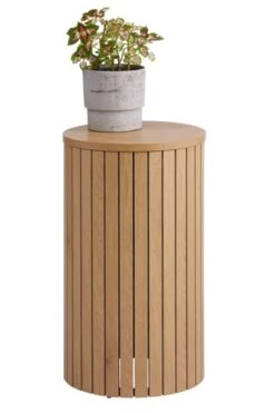 Piédestal SPODSBJERG Ø35 Coloris Chêne -Royal Oak || Basic Soldes Boutique 213473