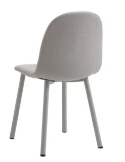 Chaise EJSTRUP Tissu Beige/acier -Royal Oak || Basic Soldes Boutique 213498