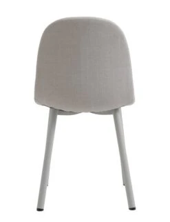 Chaise EJSTRUP Tissu Beige/acier -Royal Oak || Basic Soldes Boutique 213500