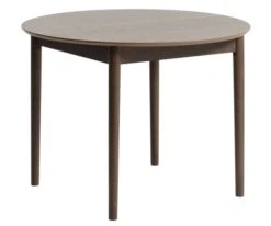 Royal Oak Table MARSTRAND Ă110/110x200 ChĂȘne FoncĂ©