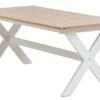 Table VISLINGE 90x190 Naturel/blanc