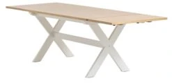 Table VISLINGE 90x150 Naturel/blanc -Royal Oak || Basic Soldes Boutique 213634 1