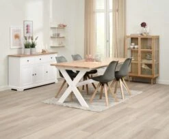 Rallonge VISLINGE 90x45 Naturel -Royal Oak || Basic Soldes Boutique 213799 1