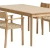 MARSTRUP L190/280 Table Chêne + 4 VADEHAVET Chaises Chêne