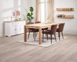 Buffet VISLINGE 3 Portes 3 Tiroirs Naturel/blanc -Royal Oak || Basic Soldes Boutique 214348 1