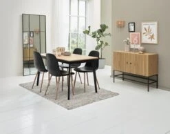 Buffet HEMDRUP 2 Portes Chêne -Royal Oak || Basic Soldes Boutique 214358