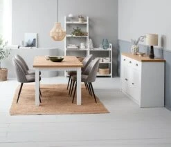 Bibliothèque HERNING 3 Tablettes Blanc -Royal Oak || Basic Soldes Boutique 214429 1