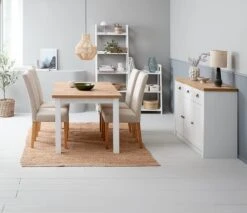 Bibliothèque HERNING 5 Tablettes Blanc -Royal Oak || Basic Soldes Boutique 214430