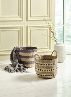 Panier VESTER Ø35xH30cm Herbier Marin -Royal Oak || Basic Soldes Boutique 214868