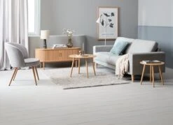 Fauteuil HOLMDRUP Gris/chêne -Royal Oak || Basic Soldes Boutique 216440 1