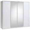 Armoire VEDDE 220x197 A/miroir Blanc