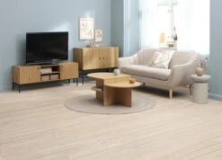 Table Basse LISBJERG 60x107 A/tablettes Coloris Chêne Nat. -Royal Oak || Basic Soldes Boutique 219539 1