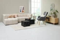 Table Basse TINGSTED 45x45/55x55 Coloris Marbre 2 Pcs -Royal Oak || Basic Soldes Boutique 219560 2