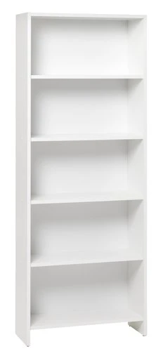 Bibliothèque GISLINGE 5 Tablettes Blanc