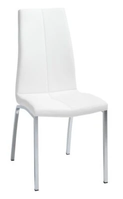 Chaise HAVNDAL Blanc/chrome