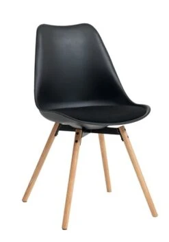 Royal Oak Chaise KASTRUP Noir/chĂȘne