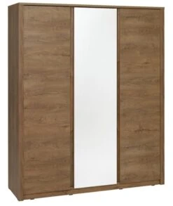 Armoire VEDDE 167x197 A/miroir ChĂȘne