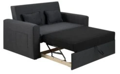 Canapé Convertible LANDERSLEV Gris Foncé -Royal Oak || Basic Soldes Boutique 85860